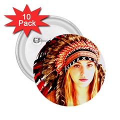 Indian 3 2 25  Buttons (10 Pack)  by indianwarrior