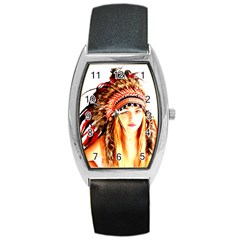 Indian 3 Barrel Style Metal Watch by indianwarrior