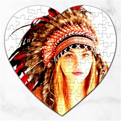 Indian 3 Jigsaw Puzzle (heart) by indianwarrior