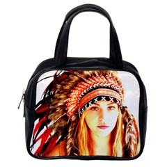 Indian 3 Classic Handbags (one Side) by indianwarrior