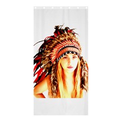 Indian 3 Shower Curtain 36  X 72  (stall)  by indianwarrior