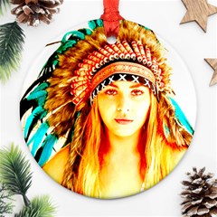 Indian 29 Ornament (round)  by indianwarrior