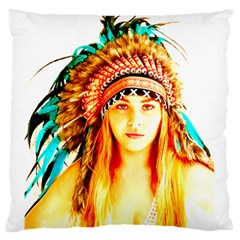 Indian 29 Standard Flano Cushion Case (one Side) by indianwarrior