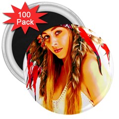 Indian 26 3  Magnets (100 Pack) by indianwarrior