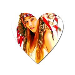 Indian 26 Heart Magnet by indianwarrior