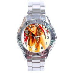 Indian 26 Stainless Steel Analogue Watch by indianwarrior