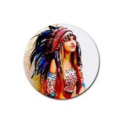 Indian 22 Rubber Coaster (round) 