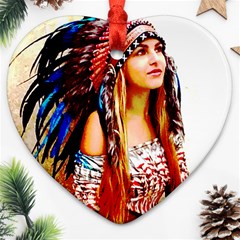 Indian 22 Heart Ornament (2 Sides) by indianwarrior