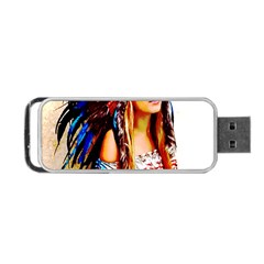 Indian 22 Portable Usb Flash (one Side) by indianwarrior