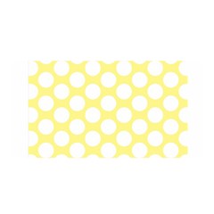 Yellow Polkadot Satin Wrap by Zandiepants