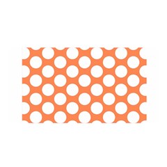 Orange Polkadot Satin Wrap by Zandiepants