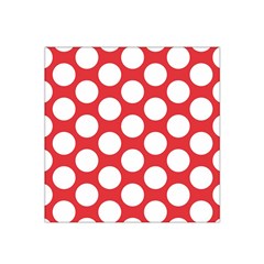 Red Polkadot Satin Bandana Scarf by Zandiepants