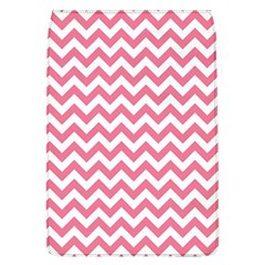 Pink And White Zigzag Flap Covers (l)  by Zandiepants