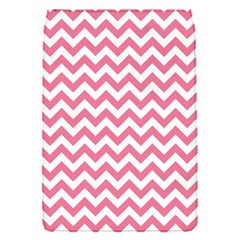 Pink And White Zigzag Flap Covers (s)  by Zandiepants