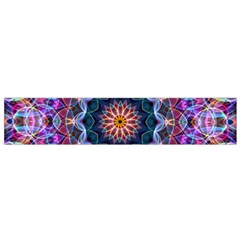 Purple Lotus Flano Scarf (small) by Zandiepants