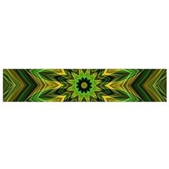 Woven Jungle Leaves Mandala Flano Scarf (Small)