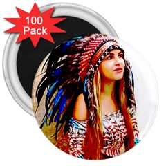 Indian 22 3  Magnets (100 Pack) by indianwarrior