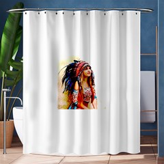 Indian 22 Shower Curtain 60  X 72  (medium)  by indianwarrior