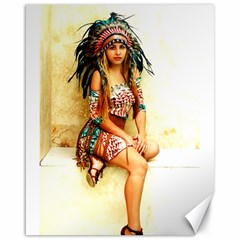 Indian 15 Canvas 16  X 20   by indianwarrior