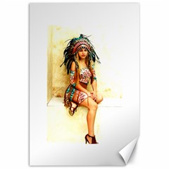 Indian 15 Canvas 20  X 30   by indianwarrior