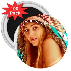 Indian 27 3  Magnets (100 Pack) by indianwarrior