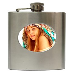 Indian 27 Hip Flask (6 Oz)