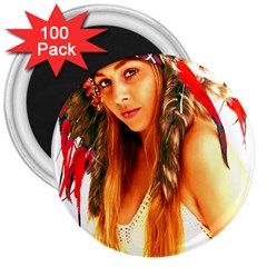 Indian 25 3  Magnets (100 Pack) by indianwarrior