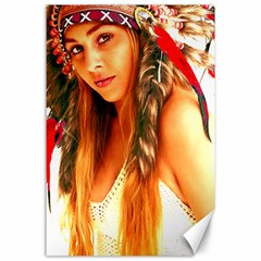 Indian 25 Canvas 24  X 36  by indianwarrior