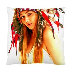 Indian 25 Standard Cushion Case (one Side) by indianwarrior