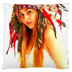 Indian 25 Large Cushion Case (two Sides) by indianwarrior