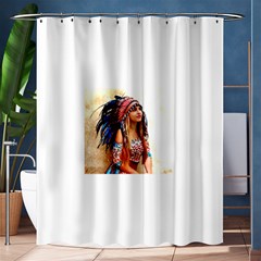 Indian 21 Shower Curtain 60  X 72  (medium)  by indianwarrior