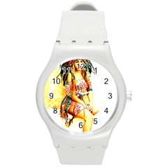 Indian 16 Round Plastic Sport Watch (m) by indianwarrior