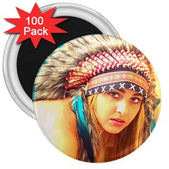 Indian 14 3  Magnets (100 Pack) by indianwarrior