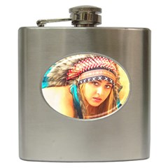 Indian 14 Hip Flask (6 Oz)