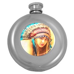 Indian 14 Round Hip Flask (5 Oz) by indianwarrior