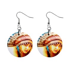 Indian 12 Mini Button Earrings by indianwarrior