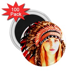 Indian 3 2 25  Magnets (100 Pack)  by indianwarrior