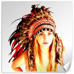 Indian 3 Canvas 20  X 20   by indianwarrior