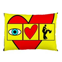 I Love Zouk Pillow Cases (two Sides)