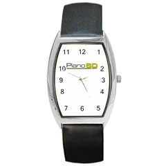 Logo Med Barrel Style Metal Watch by PianoSD