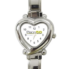 Logo Med Heart Italian Charm Watch by PianoSD