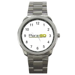 Logo Med Sport Metal Watch by PianoSD