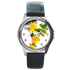 Margaritas Bighop Design Round Metal Watch by bighop