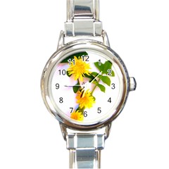 Margaritas Bighop Design Round Italian Charm Watch by bighop