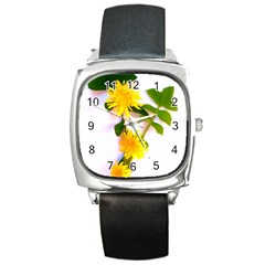 Margaritas Bighop Design Square Metal Watch by bighop