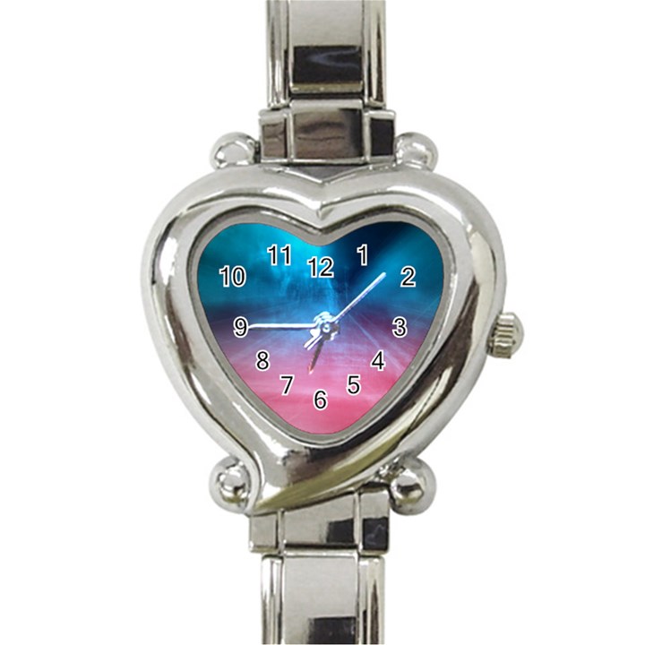 Aura by Bighop collection Heart Italian Charm Watch