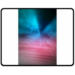 Aura By Bighop Collection Double Sided Fleece Blanket (medium)  by bighop