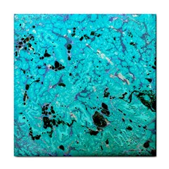 Aquamarine Collection Tile Coasters by bighop