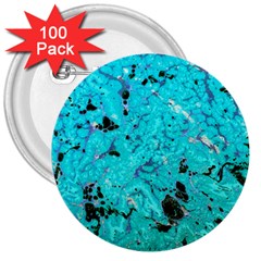 Aquamarine Collection 3  Buttons (100 Pack)  by bighop