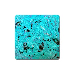 Aquamarine Collection Square Magnet by bighop